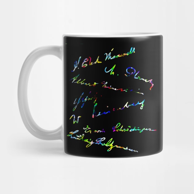 Signatures of famous physicists 2 by GePadeSign